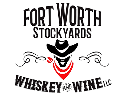 Ft Worth Stockyards Wine and Whiskey logo